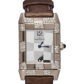 Jaeger-LeCoultre Reverso 267.3.86 18k white gold White