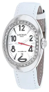 Locman Classic 028MOPWHD/WH Stainless steel White