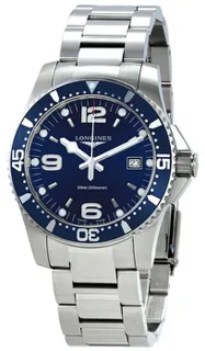 Longines HydroConquest L3.740.4.96.6 Stainless steel Blue