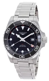 Longines HydroConquest L37904566 Stainless steel Black