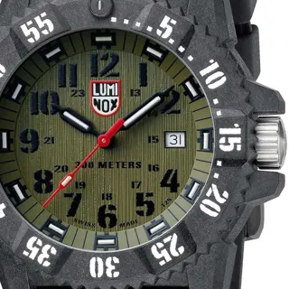 Luminox Navy Seal Colormark XS.3813.L 46mm Carbon fiber Green