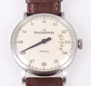 MeisterSinger Vintago VT901 Stainless steel Silver