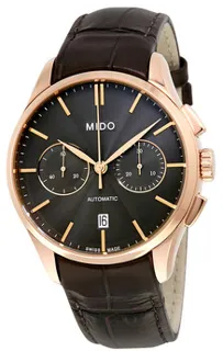 Mido Belluna M024.427.36.061.00 Rose gold and Stainless steel and PVD Gray