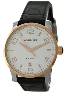 Montblanc TimeWalker 110330 Stainless steel and Red gold White