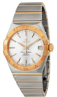 Omega Constellation 123.20.38.21.02.001 Red gold Silver