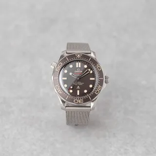 Omega Seamaster Diver 300M 210.90.42.20.01.001 Titanium Brown