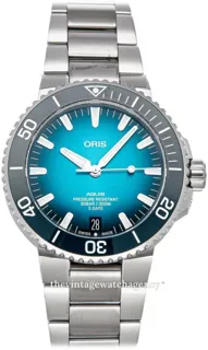 Oris Aquis 01 400 7763 4135-07 8 24 09PEB Stainless steel Blue