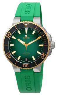 Oris Aquis 01 400 7769 6357-07 4 22 77FC Stainless steel Green