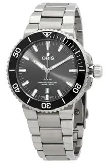 Oris Aquis 01 733 7730 7153-07 8 24 15PEB Titanium Gray