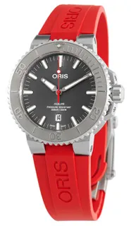 Oris Aquis Date 01 733 7730 4153-07 4 24 66EB Stainless steel Gray