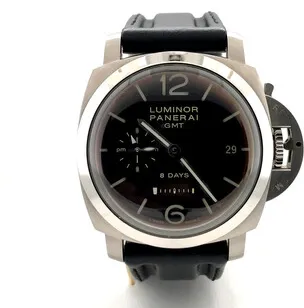 Panerai Luminor 1950 8 Days GMT PAM 00233 Stainless steel Black