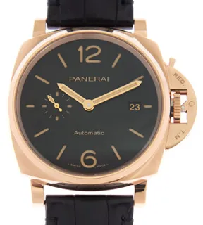 Panerai Luminor Due PAM01041 42mm Rose gold Black