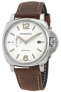 Panerai Luminor Due PAM01046 Stainless steel White