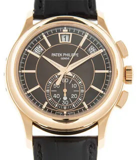 Patek Philippe Annual Calendar Chronograph 5905R-001 Rose gold Brown