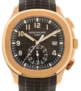 Patek Philippe Aquanaut 5968R-001 42mm Rose gold Brown