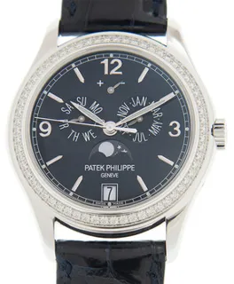 Patek Philippe Complications Annual Calendar 5147G-001 White gold Blue