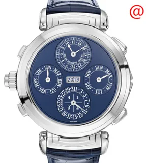 Patek Philippe GrandMaster Chime 6300G-010 47mm White gold Blue