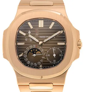 Patek Philippe Nautilus 5712/1R-001 Rose gold Brown