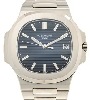 Patek Philippe Nautilus 5811/1G-001 White gold Blue