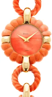 Piaget Vintage 9921V89 32mm Yellow gold Red