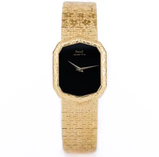 Piaget Vintage 75622 A 31 25mm Yellow gold Black