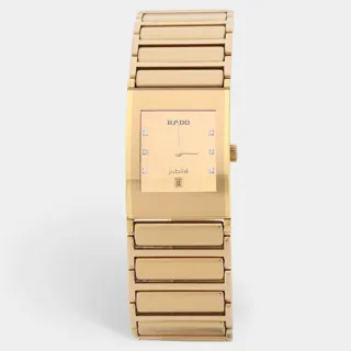 Rado Integral R20791732 Stainless steel and Gold-plated Champagne