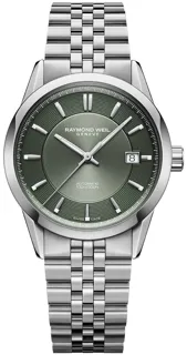 Raymond Weil Freelancer Stainless steel Green