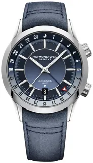 Raymond Weil Freelancer Stainless steel blue