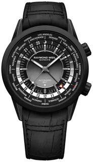 Raymond Weil Freelancer Stainless steel and Black PVD Black