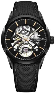 Raymond Weil Freelancer Stainless steel and Black PVD Black