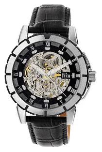 Reign Philippe REIRN4604 44mm Stainless steel Black (Skeleton Center)