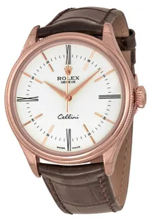 Rolex Cellini 50505WSRL Everose gold White