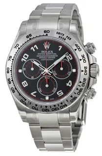 Rolex Cosmograph Daytona 116509BKAO 18k white gold Black