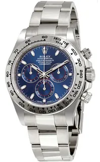 Rolex Cosmograph Daytona 116509BLSO 40mm 18k white gold