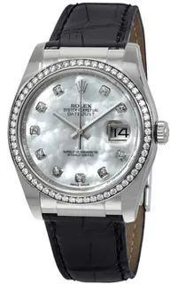 Rolex Datejust 116189MDL 18k white gold