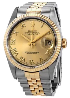 Rolex Datejust 16233CRJ Stainless steel