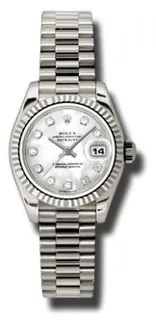 Rolex Datejust 179179MDP 18k white gold