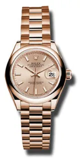 Rolex Datejust 279165PSP Everose gold Gray