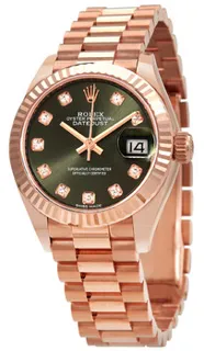 Rolex Datejust 279175GNDP Everose gold