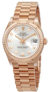 Rolex Datejust 278275-0039 Rose gold Silver