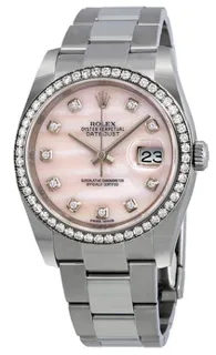 Rolex Datejust 36 116244 Stainless steel Pink