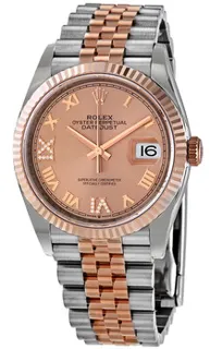 Rolex Datejust 36 126231 36mm Stainless steel and Everose gold