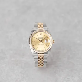 Rolex Datejust 36 16233-000 Yellow gold and Stainless steel Golden