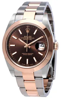 Rolex Datejust 41 126301CHSO Stainless steel Brown