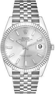 Rolex Datejust 41 126334-0004 White gold and Stainless steel Silver