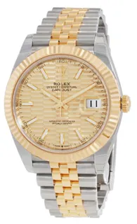 Rolex Datejust 126333-0022 Yellow gold and Stainless steel Champagne