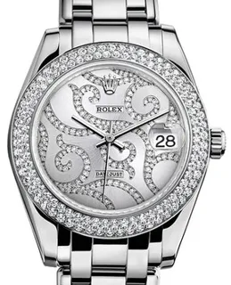 Rolex Datejust 81339ARABESQUE 18k white gold