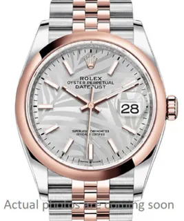 Rolex Datejust 126201SSPLMJ Stainless steel and Everose gold