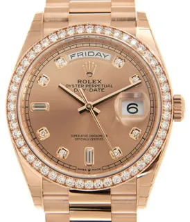 Rolex Day-Date 128345PDP Everose gold Pink