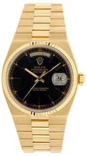 Rolex Day-Date 19018N 18k yellow gold Black